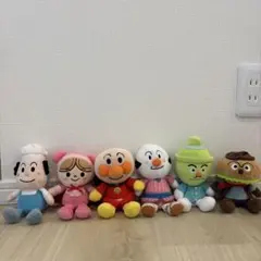 アンパンマン ぬいぐるみセット 6体