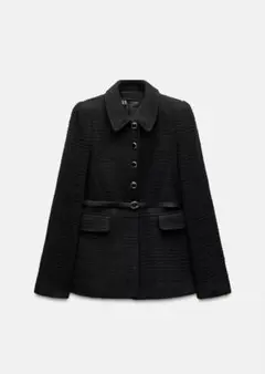 ZARA ウール混紡ショートジャケット ZW COLLECTION S - メルカリ