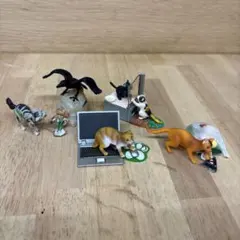 YUjIN やっぱり、猫が好き... 平成　猫　フィギュアのサムネイル