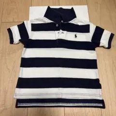Polo by Ralph Lauren ポロシャツ 2T ネイビー/ホワイト