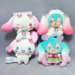 初音ミク×シナモロール マスコット 桜 Ver. フルコンプセット