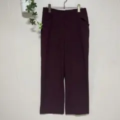 STORY ボルドー　ワイド　ストレート　カジュアルパンツのサムネイル