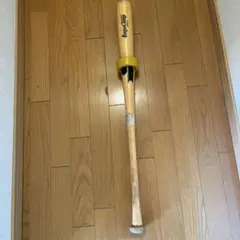 トレーニングバット 木製 スイングリング付き　570g