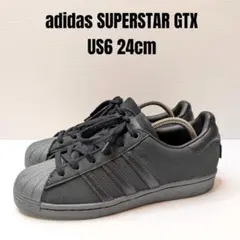 adidas アディダス スーパースター ゴアテックス 24cm ブラック 防水