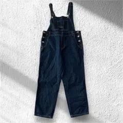 【poetro girl】デニムオーバーオール オールインワン 綿100％ M