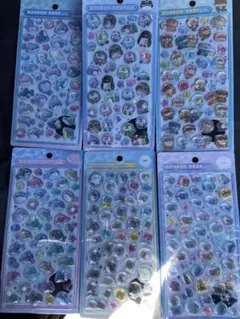 水族館限定 ボンボンドロップシール 6点セット