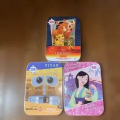ディズニー パズル 3個セット ライオンキング ムーラン 子供のサムネイル