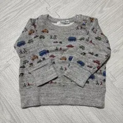 ショコラ様専用 familiar グレー トレーナー 80cm