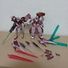 ガンプラHG　ダブルオーライザー　ヴァーチェ　トランザム　ジャンクまとめて