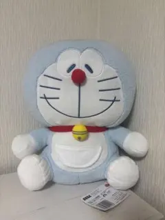 ドラえもん ぬいぐるみ 30センチ越え モコモコ フワフワ 水色 プライズ品