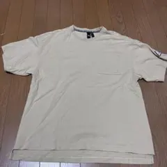 adidas ベージュ 半袖シャツ ポケット付き シャツ　tシャツ アディダス