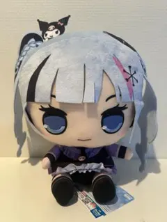 雪ミク×クロミ　きゅるまるBIGぬいぐるみ　ぬいぐるみ
