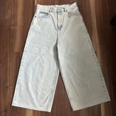 ZARA オーバーダイバギーデニム