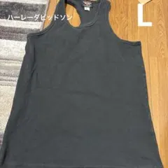 ハーレーダビッドソン タンクトップ 黒 L