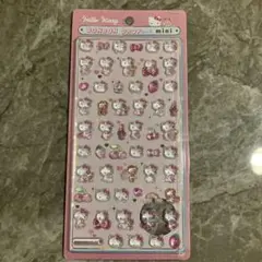 ボンボンドロップシール　キティ　ミニ　ピンク