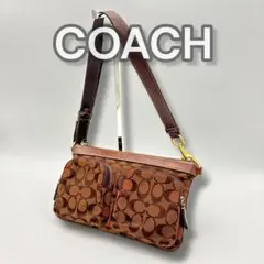 COACH コーチ ショルダーバッグ シグネチャー ワンショルダーバッグ　y2k
