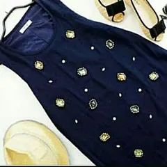 ミーア　ビジューワンピース