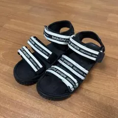 beautiful people SHAKA ベルベットサンダル 23.0cmのサムネイル