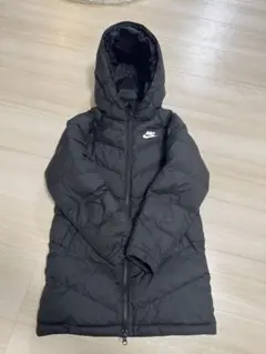 Nike ブラック ダウンコート 8-10歳