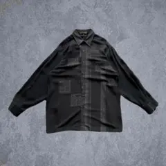 M.Y.O.B NYC 長袖シャツ ブラック(FREE SIZE) - メルカリ
