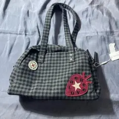 aeae EMBROIDERY TOTE BAG トートバッグ チェック柄 AE - メルカリ