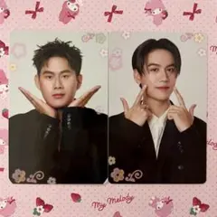 【WinnySatang】GMMTV 日本限定セルフィートレカ　2枚