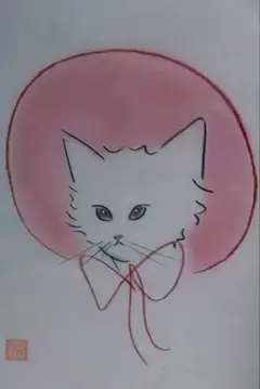 猫の画家小沢良吉珍品肉筆原画完品挿絵|mercari商品代購│mercari