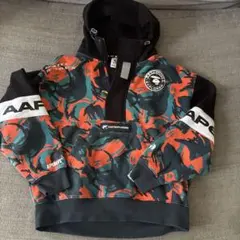 AAPE カモフラージュ柄 フード付きパーカー S - メルカリ