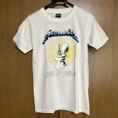 METTALLICA against ロック 白色Tシャツ(M)のサムネイル