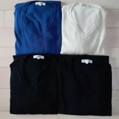 PLST　プラステ　メンズ　ニット　セーター　薄手　Lサイズ　4点セット