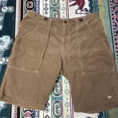 00s EDWIN Corduroy Cargo Shorts Brown