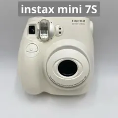 チェキ 本体 FUJIFILM instax mini 7S ホワイト ジャンク