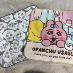 おぱんちゅうさぎ ミニタオル 2枚セットのサムネイル
