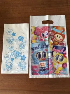 Angel Blue ショップ袋 2種 計15枚 　【平成レトロ】のサムネイル