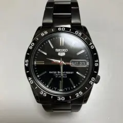 SEIKO5 SNKE03K1 自動巻き腕時計 ブラック