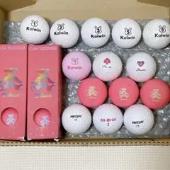 レディース ゴルフボール 20球 まとめ売り Wilson Kolwin