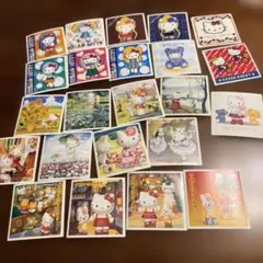 ハローキティ シール　レトロ　夕焼けはろうきてぃ　セット 多数