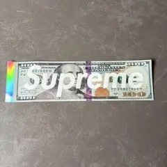 Supreme box logo 100ドル札デザイン ステッカー - メルカリ