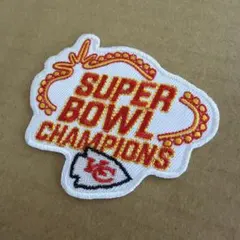 【アイロンワッペン】 刺繍　ワッペン　SUPERBOWL アメフト　送料無料