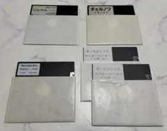 【非売品デモ】X68000用チェルノブ/リブルラブル/キャメルトライ他4本セット