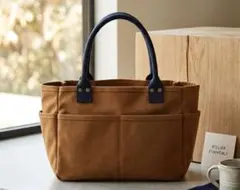 【美品】DULTON ダルトン ワンマイル トートバッグ キャンバス キャメル