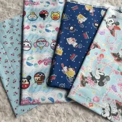 はぎれセット⑧ ミニーマウス ディズニー ハローキティ マジカルガチャ チェリー