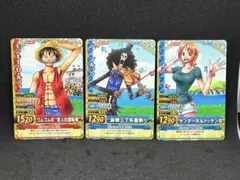 ワンピーベリーマッチ カード 3枚セット ルフィ ゾロ サンジ - メルカリ