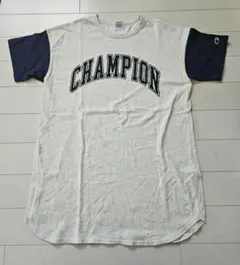 Champion　キッズ　シャツワンピ