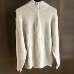 ハイネックジップアップセーター　UNIQLO L