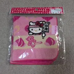 ハローキティ タオルハンカチ ピンク