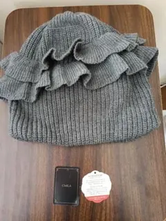 CA4LA ニット帽　ウール75%綿25%