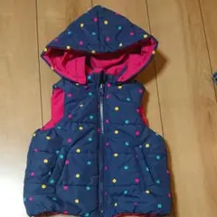 リバーシブル ダウンベスト