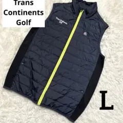 Trans Continents Golf メンズ　ゴルフ　ベスト　中綿　L