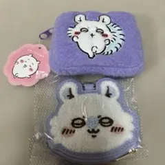 ちいかわ　モモンガ　ミニポーチ　おかおサガラミニポーチ